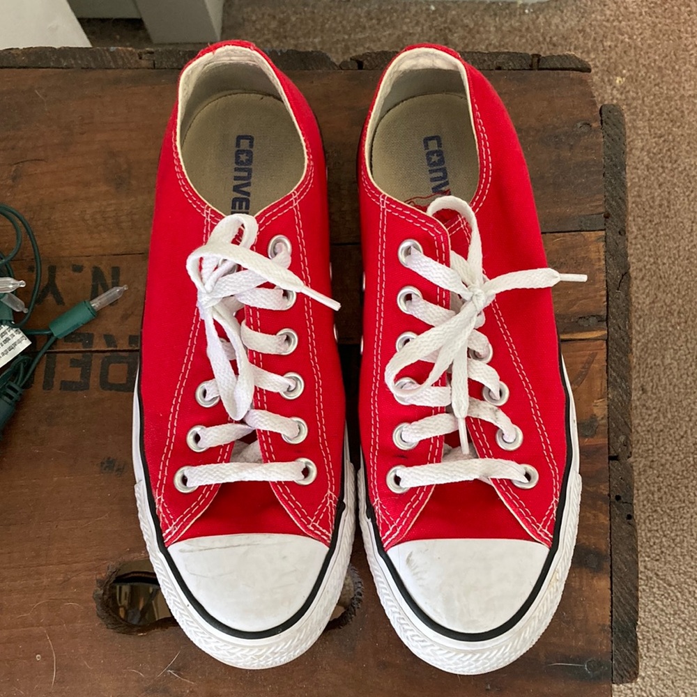 Red Converse Allstars